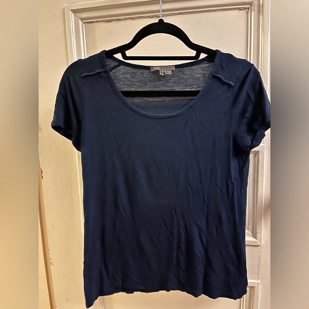 Bundle of 2 Navy Blue Vince T-shirts